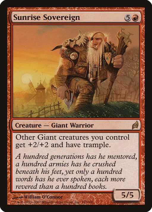 Sunrise Sovereign [Lorwyn] - MTG Single