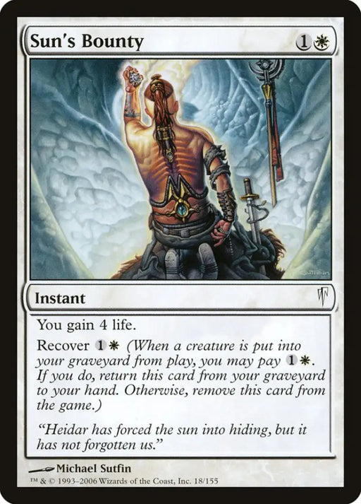Sun’s Bounty [Coldsnap] - MTG Single