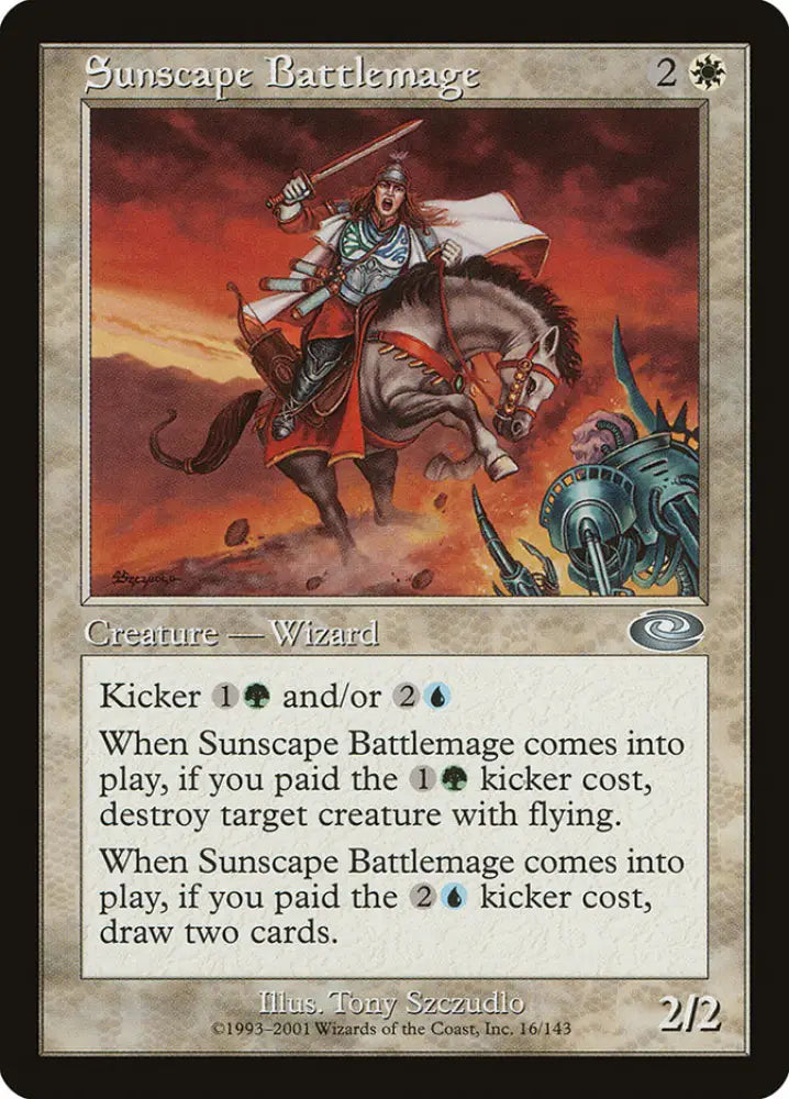 Sunscape Battlemage [Planeshift] - MTG Single
