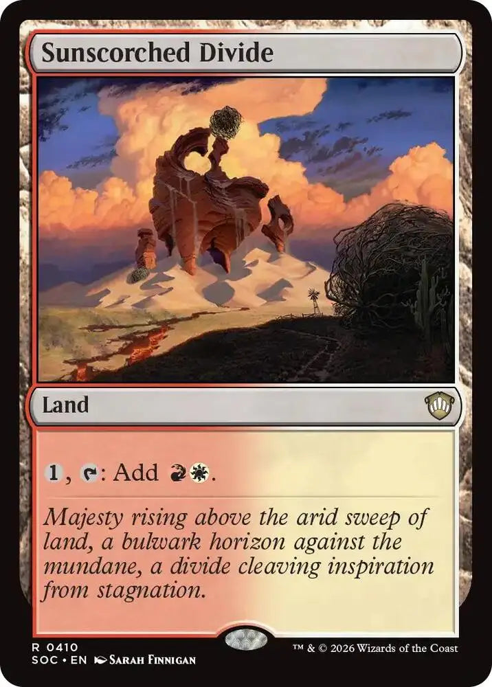 Sunscorched Divide (410) [Secrets of Strixhaven Commander]