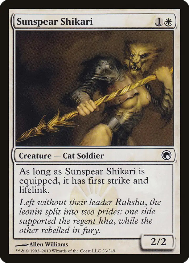 Sunspear Shikari [Scars of Mirrodin] - MTG Single