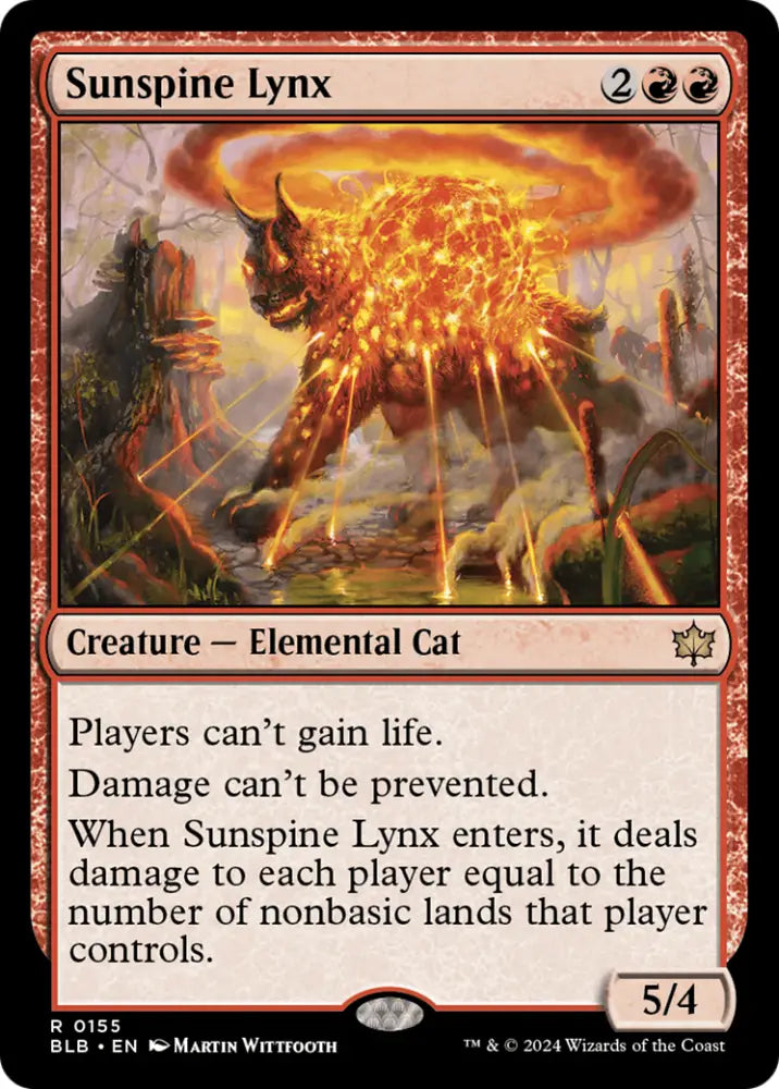 Sunspine Lynx [Bloomburrow] - MTG Single