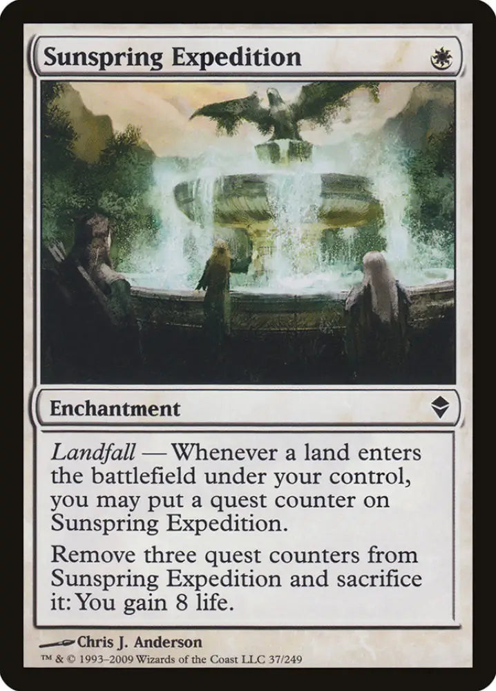 Sunspring Expedition [Zendikar] - MTG Single