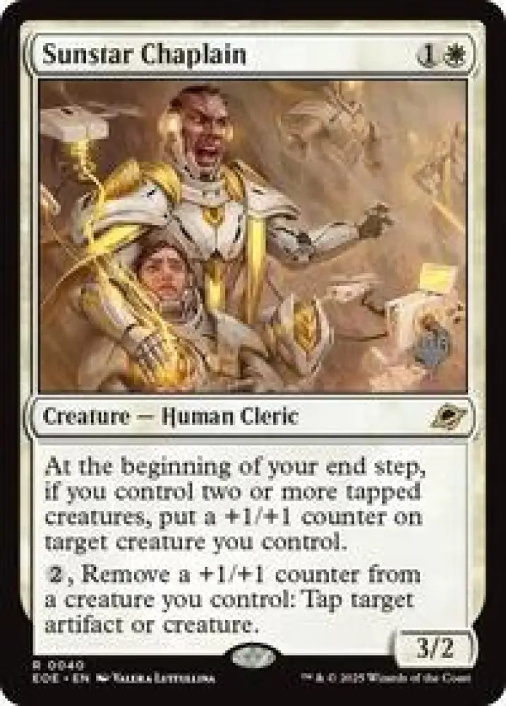 Sunstar Chaplain (40) [Edge of Eternities Promos]