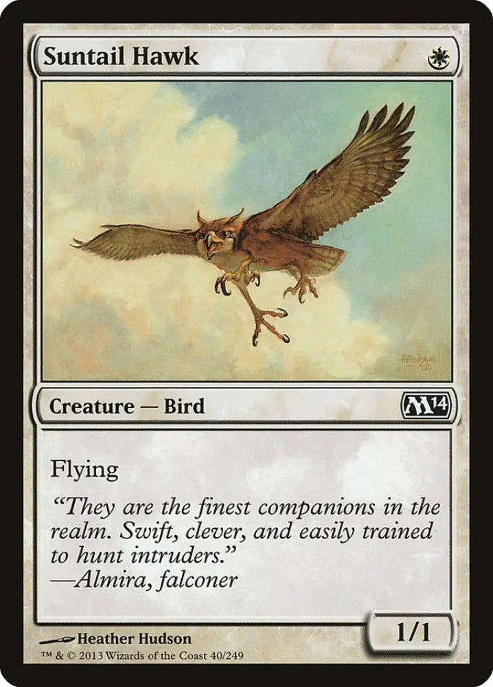 Suntail Hawk [Magic 2014] - MTG Single