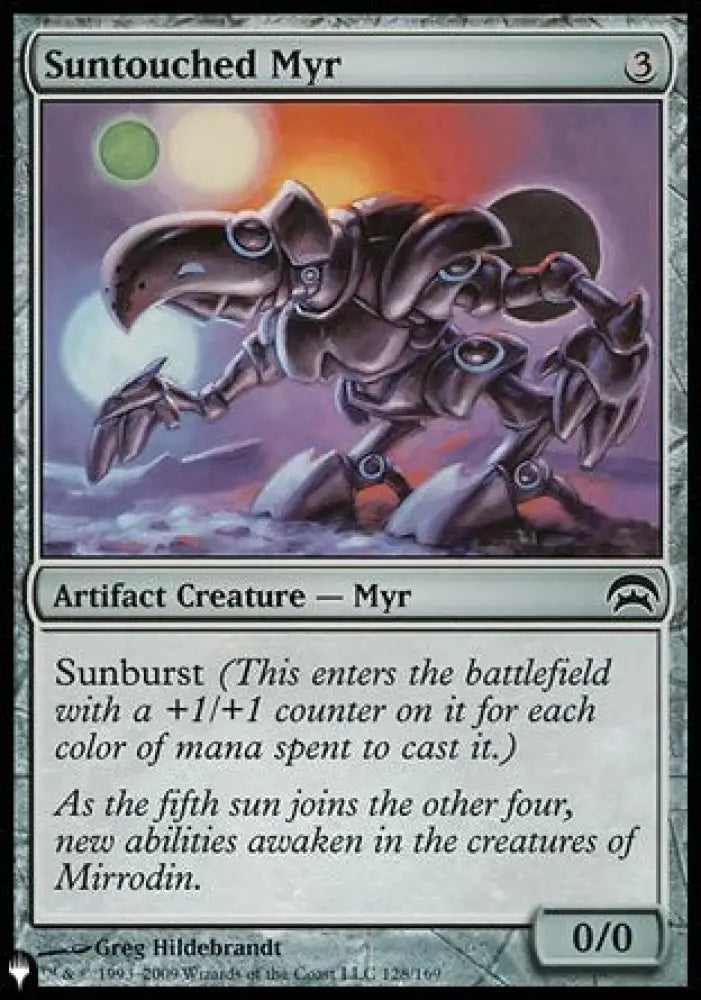 Suntouched Myr [The List] - MTG Single