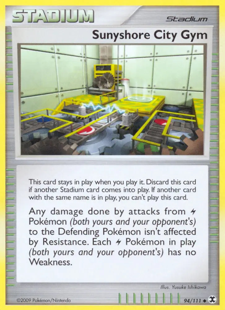 Sunyshore City Gym (94/111) [Platinum: Rising Rivals] - Pokemon Single