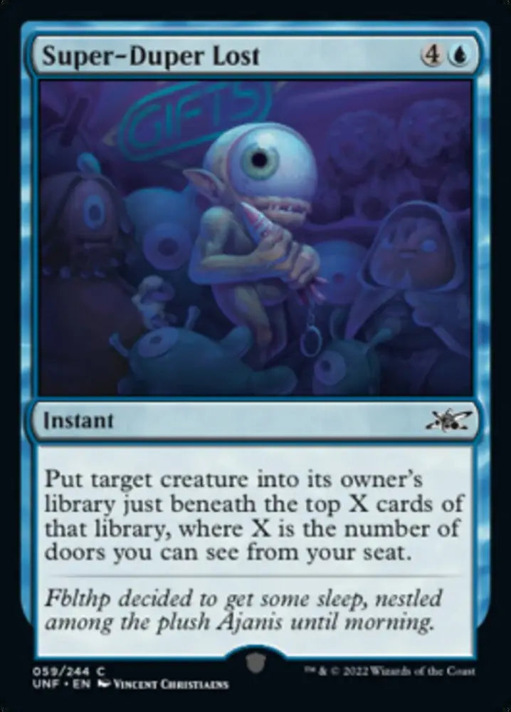 Super-Duper Lost [Unfinity] - MTG Single