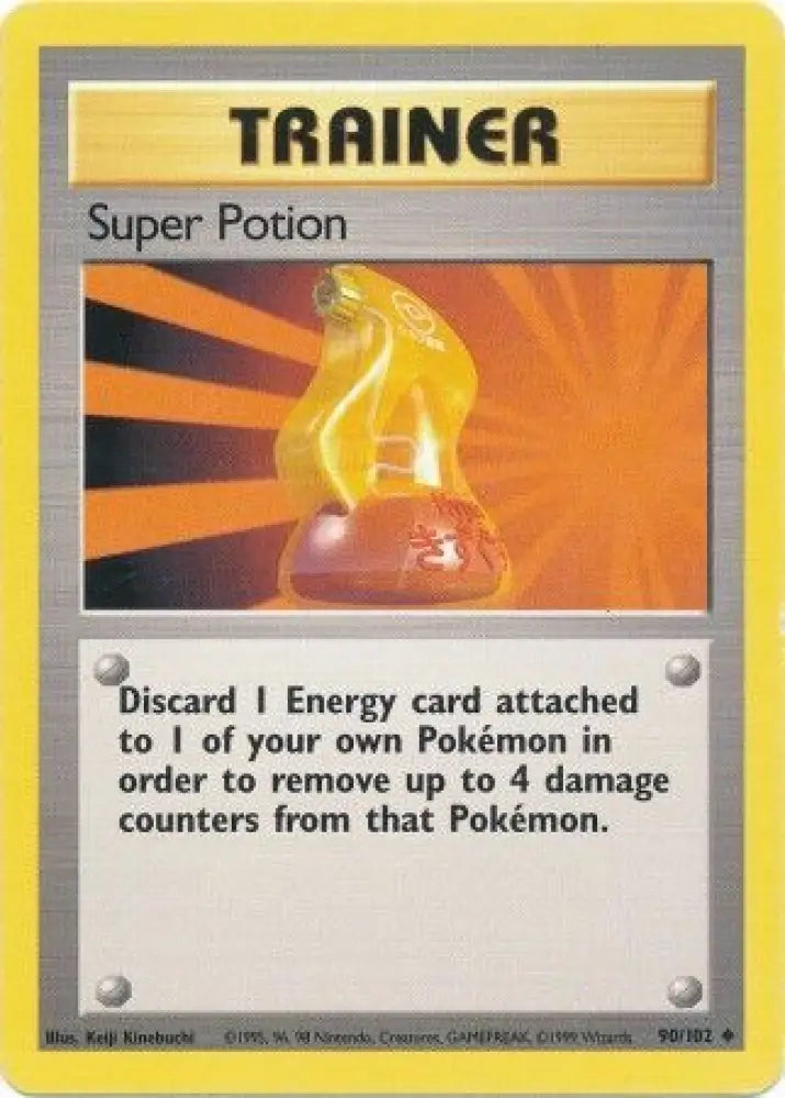 Super Potion (90/102) [Base Set Unlimited] - Pokemon Single