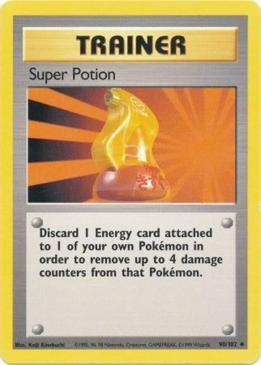 Super Potion (90/102) [Base Set Unlimited] - Pokemon Single