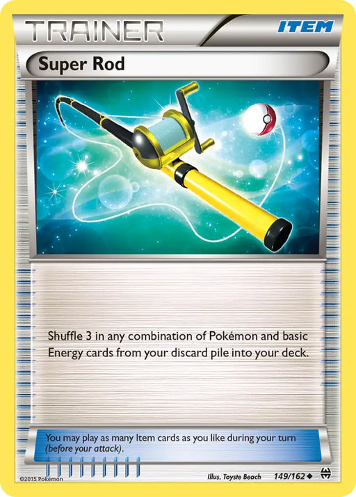 Super Rod (149/162) [XY: BREAKthrough] - Pokemon Single