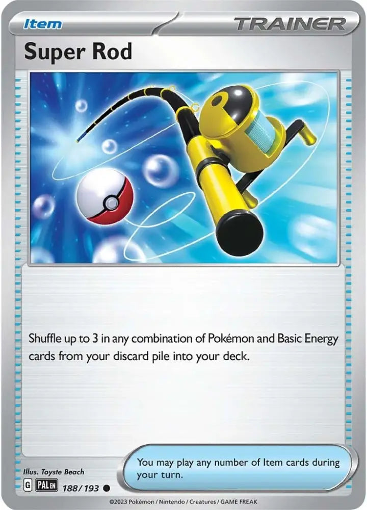 Super Rod (188/193) [Scarlet & Violet: Paldea Evolved] - Pokemon Single