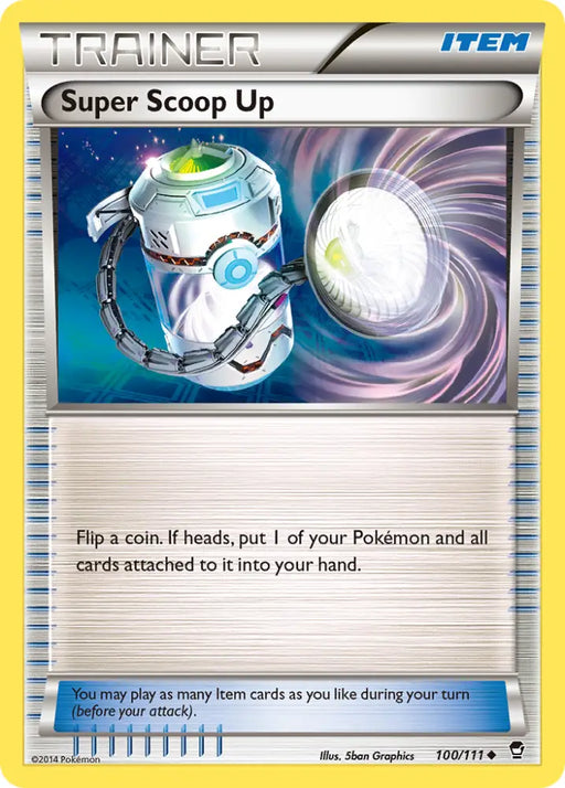 Super Scoop Up (100/111) [XY: Furious Fists] - Pokemon Single