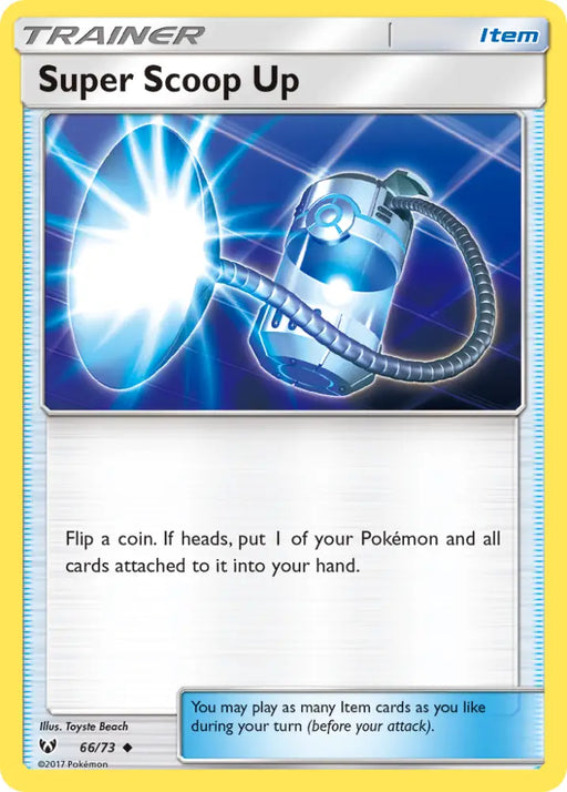 Super Scoop Up (66/73) [Sun & Moon: Shining Legends] - Pokemon Single