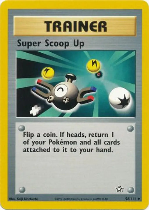 Super Scoop Up (98/111) [Neo Genesis Unlimited] - Pokemon Single