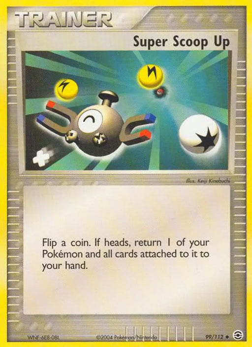 Super Scoop Up (99/112) [EX: FireRed & LeafGreen] - Pokemon Single