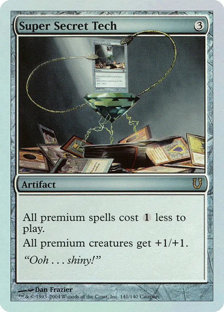 Super Secret Tech [Unhinged] - MTG Single