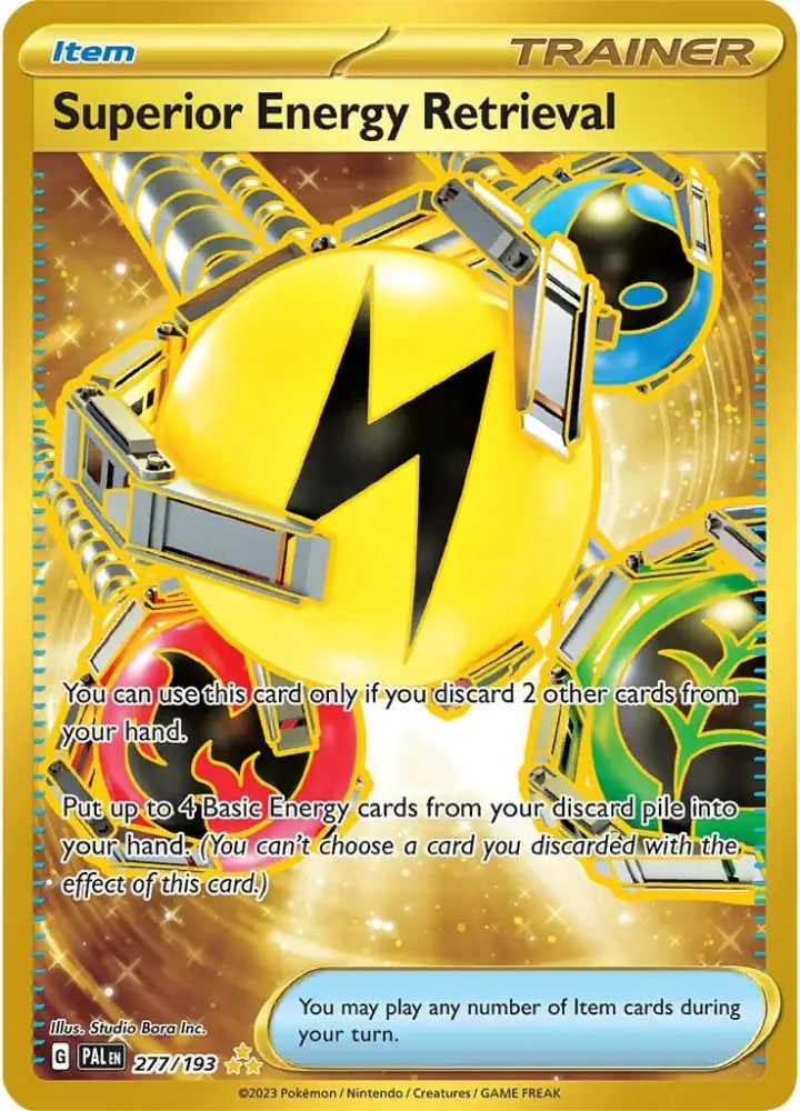 Superior Energy Retrieval (277/193) [Scarlet & Violet: Paldea Evolved] - Pokemon Single