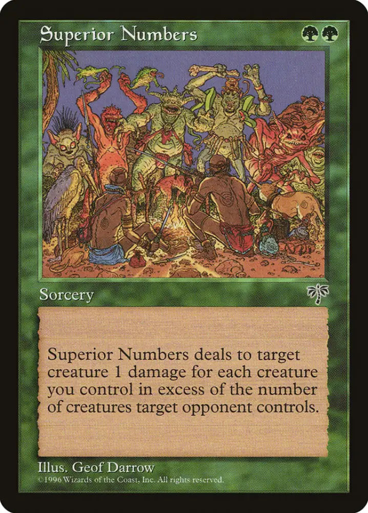 Superior Numbers [Mirage] - MTG Single