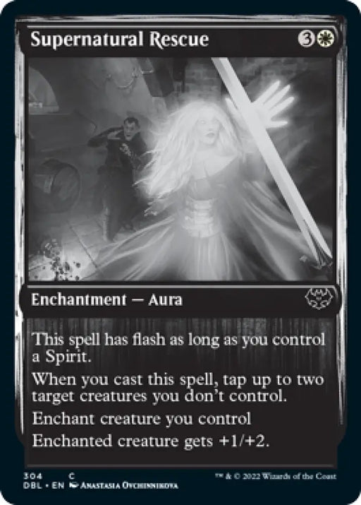 Supernatural Rescue [Innistrad: Double Feature] - MTG Single