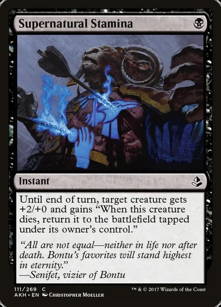 Supernatural Stamina [Amonkhet] - MTG Single