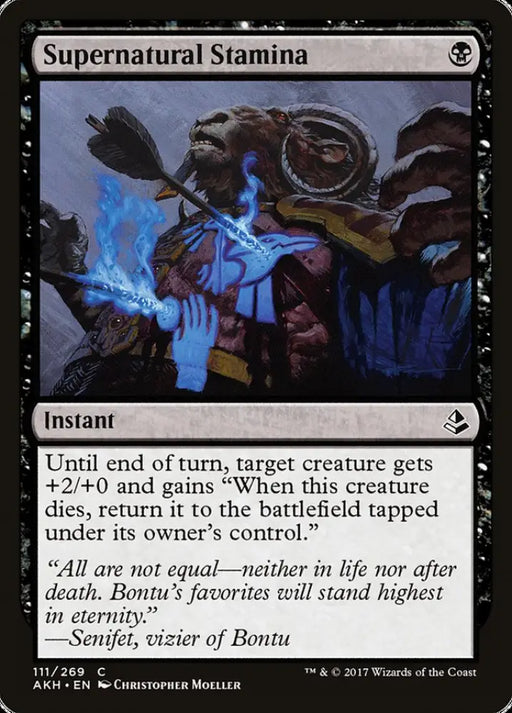 Supernatural Stamina [Amonkhet] - MTG Single