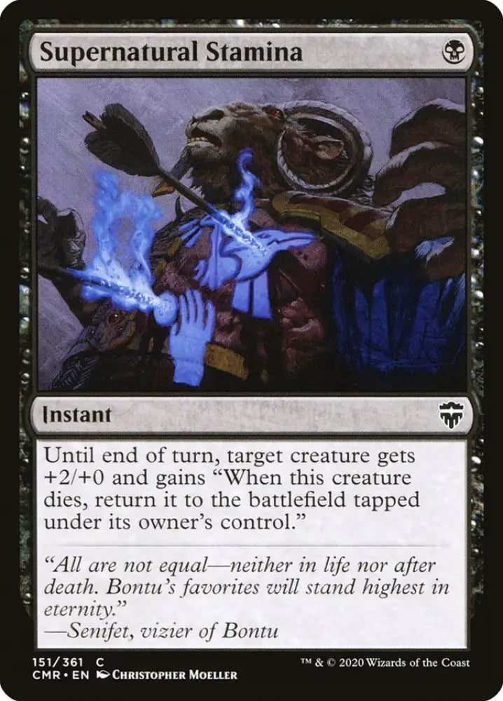 Supernatural Stamina [Commander Legends] - MTG Single