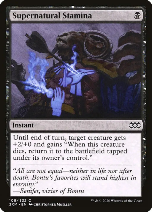 Supernatural Stamina [Double Masters] - MTG Single