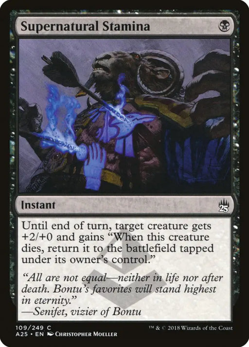 Supernatural Stamina [Masters 25] - MTG Single