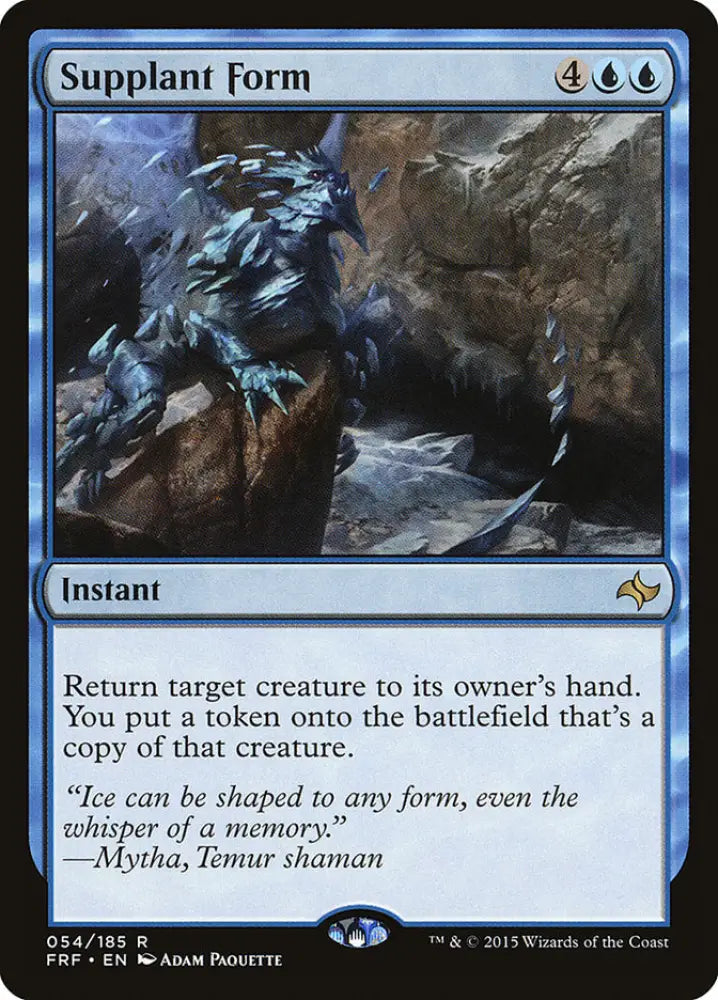 Supplant Form [Fate Reforged] - MTG Single