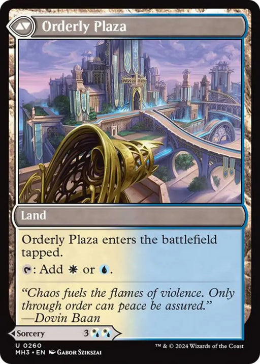 Suppression Ray // Orderly Plaza [Modern Horizons 3] - MTG Single