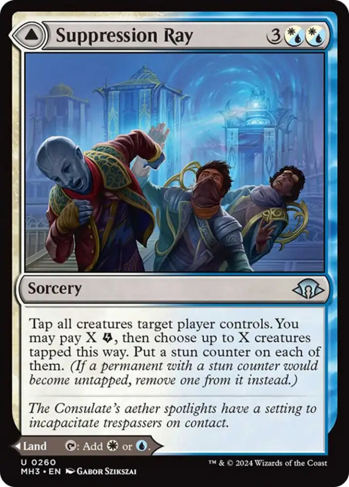 Suppression Ray // Orderly Plaza [Modern Horizons 3] - MTG Single