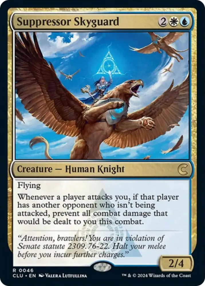 Suppressor Skyguard [Ravnica: Clue Edition] - MTG Single