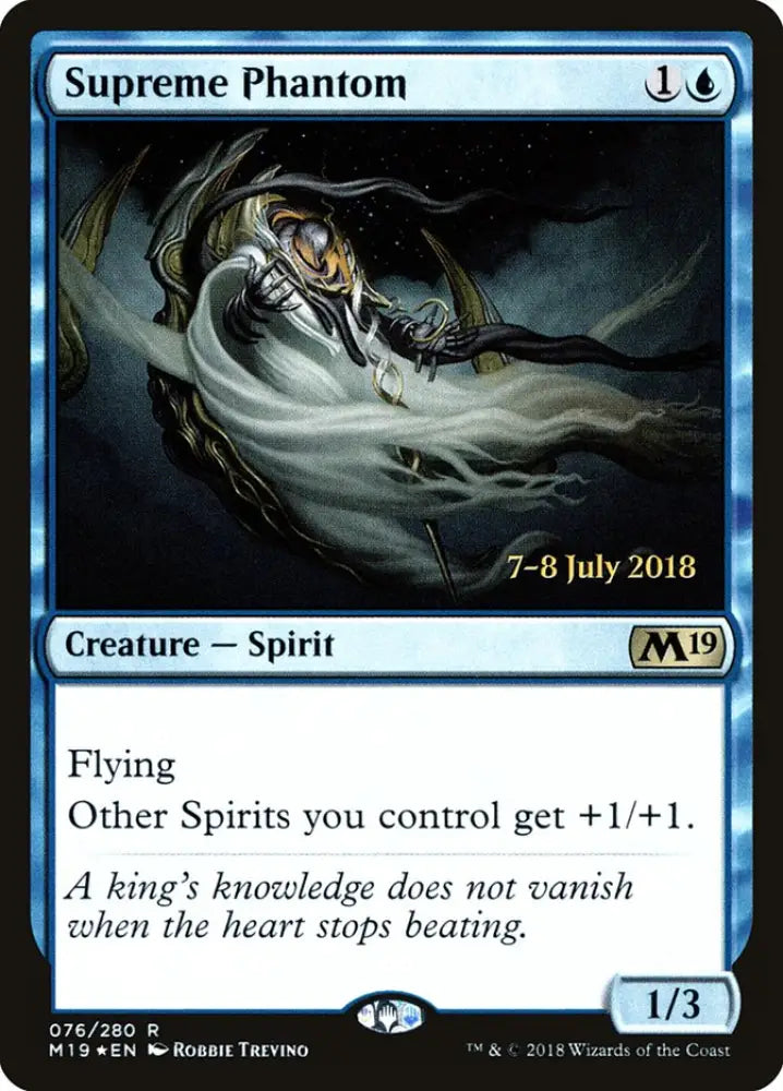 Supreme Phantom [Core Set 2019 Prerelease Promos] - MTG Single