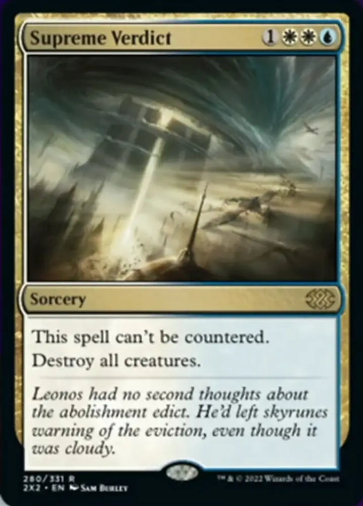 Supreme Verdict [Double Masters 2022] - MTG Single