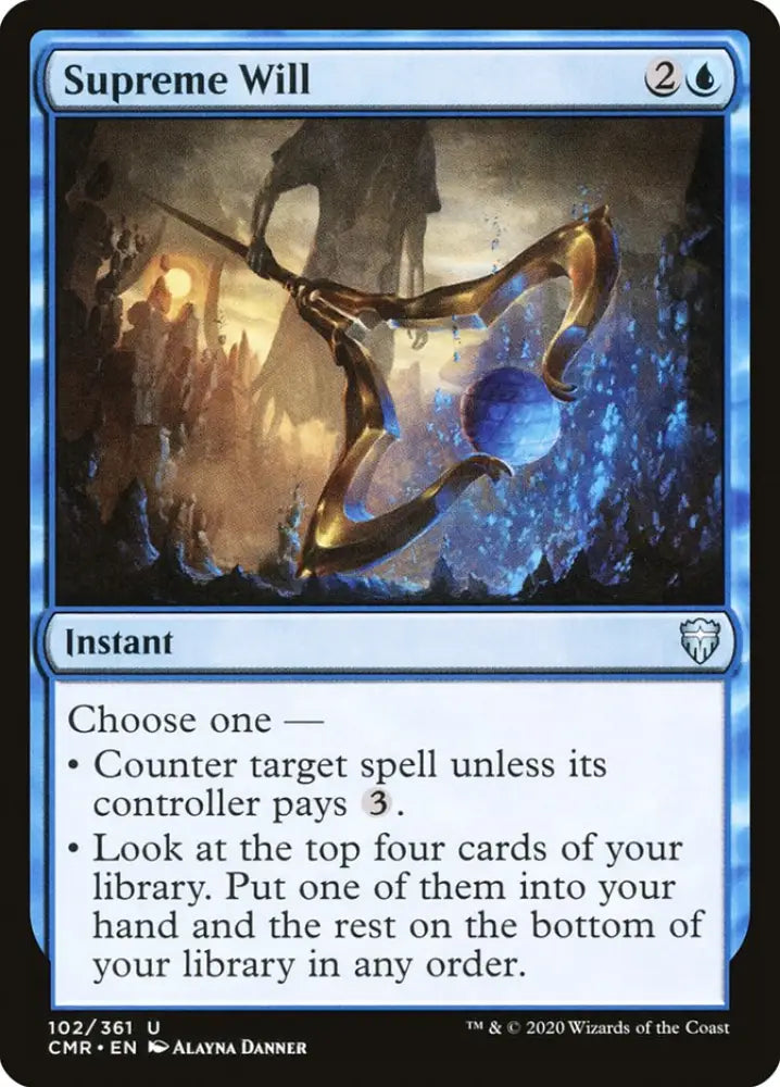 Supreme Will [Commander Legends] - MTG Single