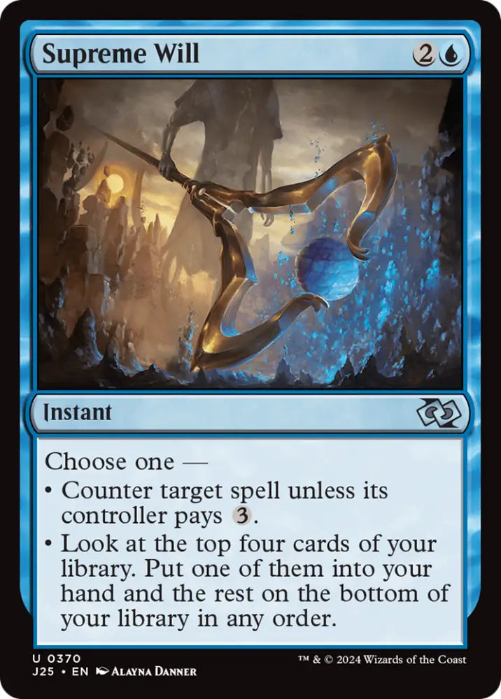 Supreme Will [Foundations Jumpstart] - MTG Single