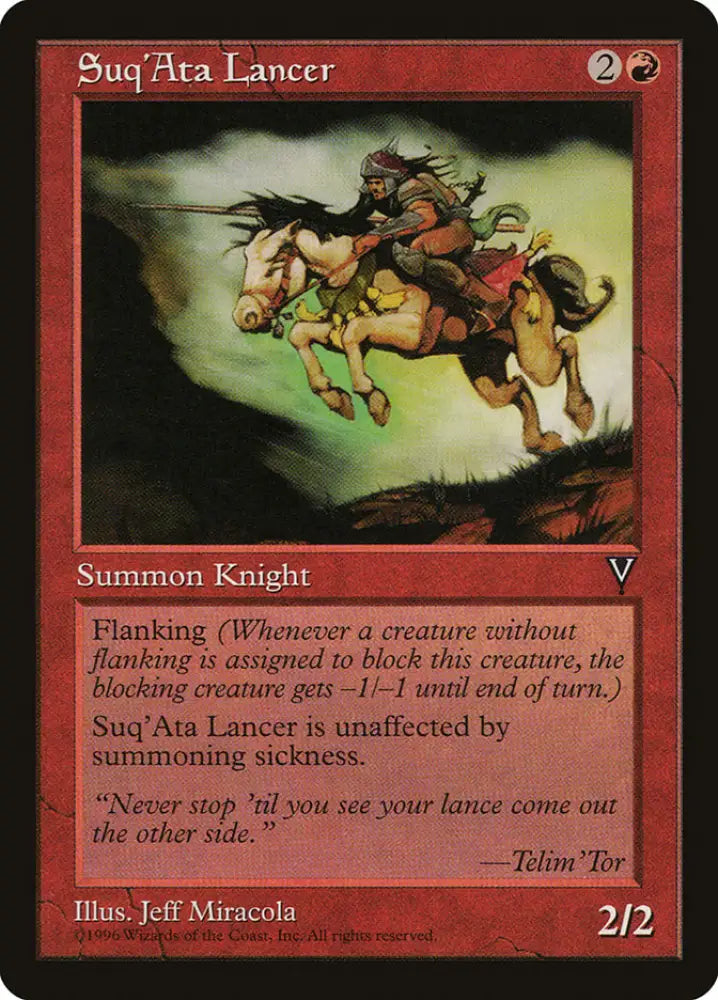 Suq’Ata Lancer [Visions] - MTG Single