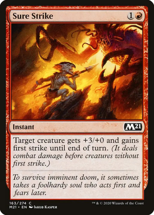 Sure Strike [Core Set 2021] - MTG Single