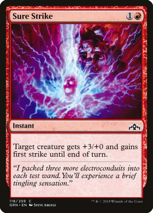 Sure Strike [Guilds of Ravnica] - MTG Single