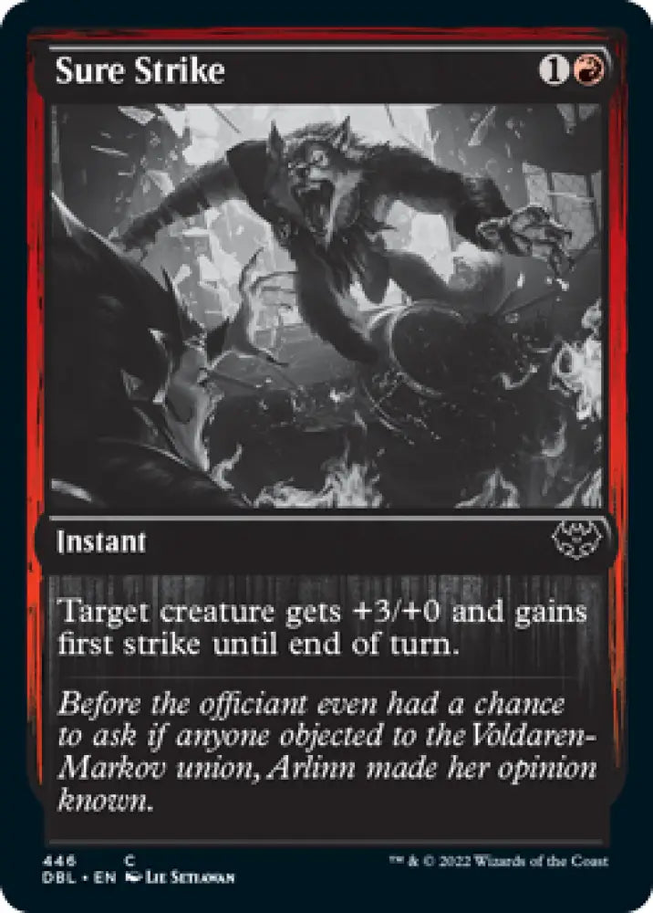 Sure Strike [Innistrad: Double Feature] - MTG Single