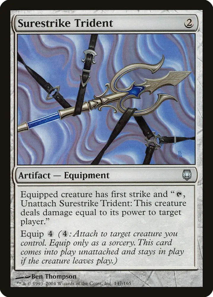 Surestrike Trident [Darksteel] - MTG Single