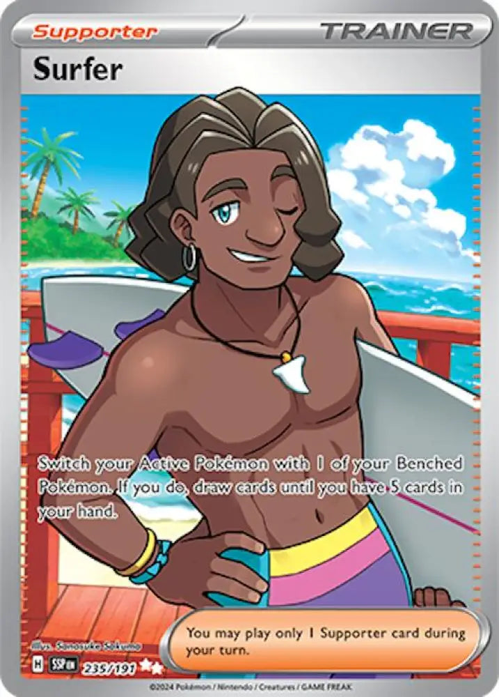 Surfer (235/191) [Scarlet & Violet: Surging Sparks] - Pokemon Single