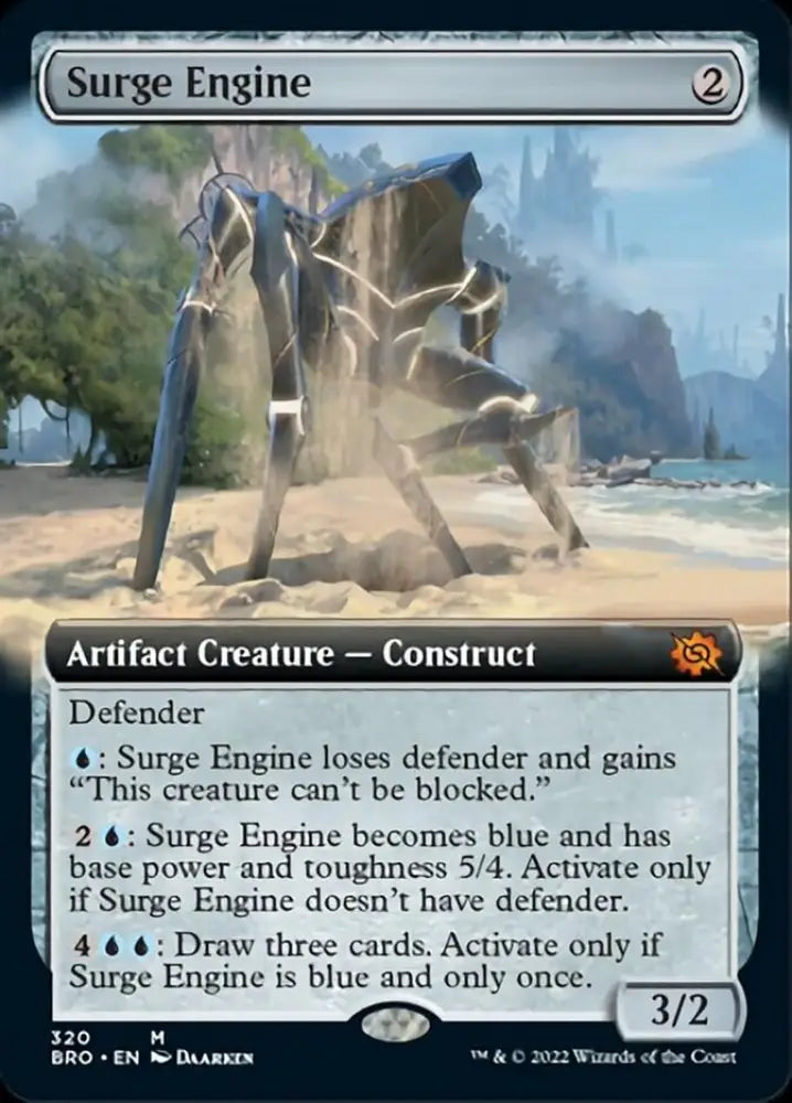 Surge Engine (Extended Art) [The Brothers’ War] - MTG Single