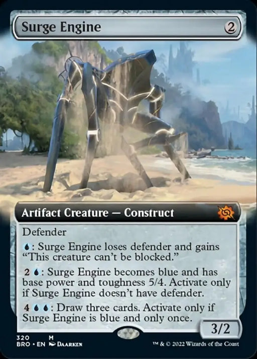 Surge Engine (Extended Art) [The Brothers’ War] - MTG Single