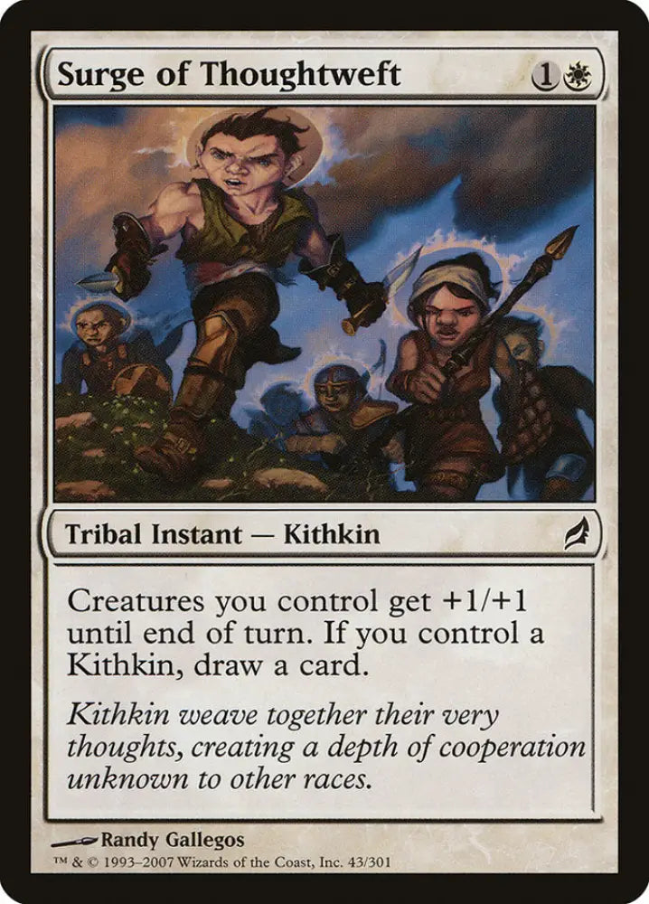 Surge of Thoughtweft [Lorwyn] - MTG Single