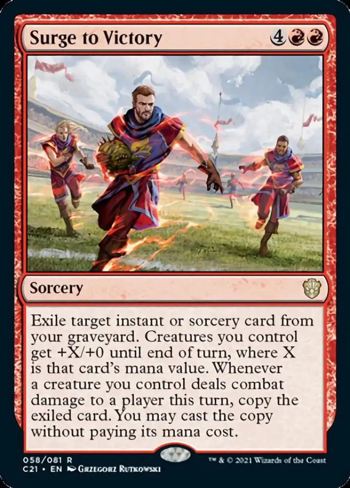 Surge to Victory [Commander 2021] - MTG Single