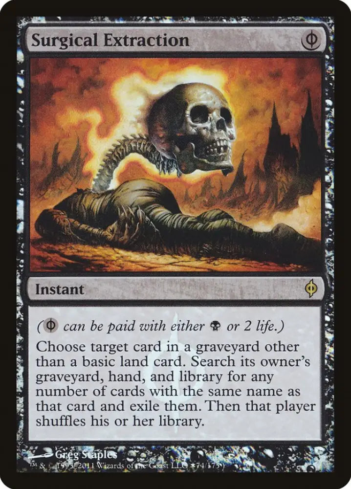 Surgical Extraction (Buy-A-Box) [New Phyrexia Promos] - MTG Single