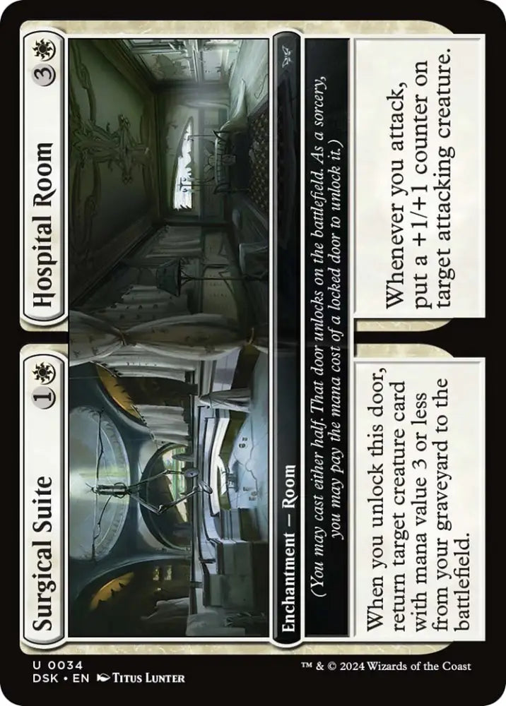Surgical Suite // Hospital Room [Duskmourn: House of Horror] - MTG Single
