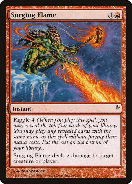 Surging Flame [Coldsnap] - MTG Single